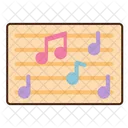 Notas Musicales Musica Altavoz Icono