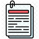 Note Paper Document Icon