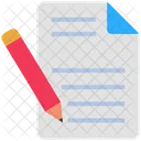 Seo Note Document Icon