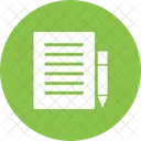 Note Modifica Archivia Icon