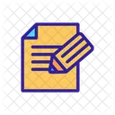 Document Note Paper Icon