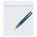 Note Paper Pen Icon