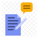 Note Write Letter Icon