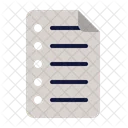 Note File Education Icon