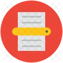 Note Paper Text Icon