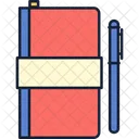 Note Back To School Color Back Icon