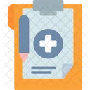 Note Clipboard Medical Icon