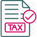 Note Tax Transaction Icon