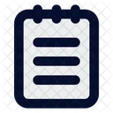Note List Sheet Icon