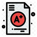 Eine Plusnote Symbol
