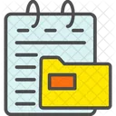 Note And Folder  Icon