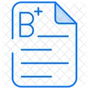 Note B+  Symbol