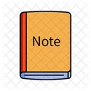 Note Book Design School Icon