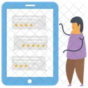 Evaluation En Ligne Classement En Ligne Evaluation En Ligne Icône