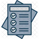 Note Check Document Icon