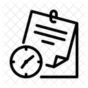 Note File Schedule Icon