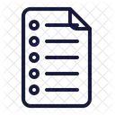 Note File Sience Icon