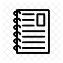 Papier Document Musique Icône