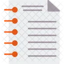 Note Page  Icon