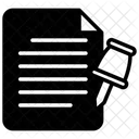 Memo Stick Mark Icon