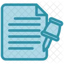 Memo Stick Mark Icon