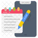 Note Taking App Note Taking Task Management Icon