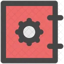 Notebook With Cog Icon