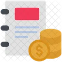 Analysis Notebook Money Icon