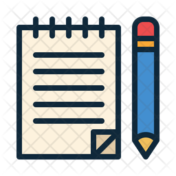 Notebook Icon Of Colored Outline Style Available In Svg Png Eps Ai Icon Fonts