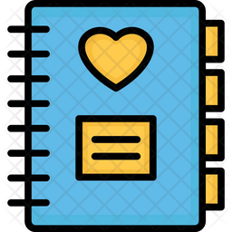 Notebook Icon Of Colored Outline Style Available In Svg Png Eps Ai Icon Fonts