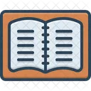 Notebook Student Notes Editorial Icon