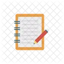 Notebook Notepad Binder Icon