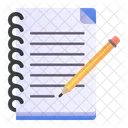Notebook Writting Write Icon