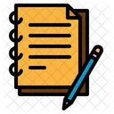 Study Lecture Note Icon