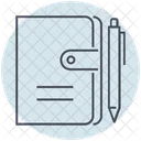 Business Notebook Address Icon