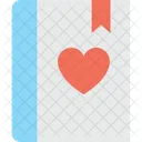 Notebook Memo Love Icon