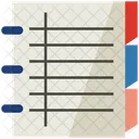 Notebook Note Script Icon