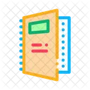 Notebook Electronic Report Icon