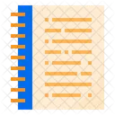 Notebook Note Dairy Icon