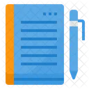 Notebook Book Writing Icon