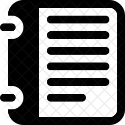 Notebook Icon Of Glyph Style Available In Svg Png Eps Ai Icon Fonts