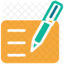 Notebook Writing Pad Icon