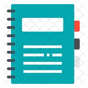 Notebook Document School Icon