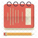 Notebook Knowledge Study Icon