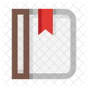 Notebook Diary Bookmark Icon