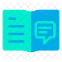 Book Notebook Chat Icon