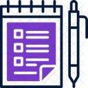 공책  아이콘