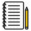 Notebook Education Business Icon