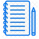 Notebook Education Business Icon