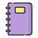 Spring Notebook Address Book Education Icon